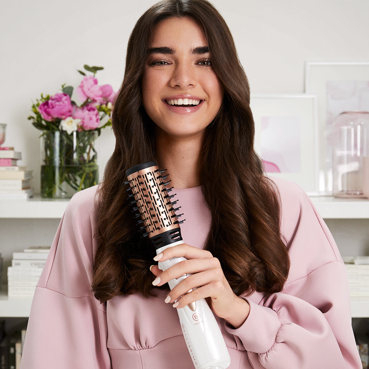 Bellissima Heissluftbürste GH18 1100 – Multistyler – 1000 W, bis 230 °C, 2 Stufen – Roségold