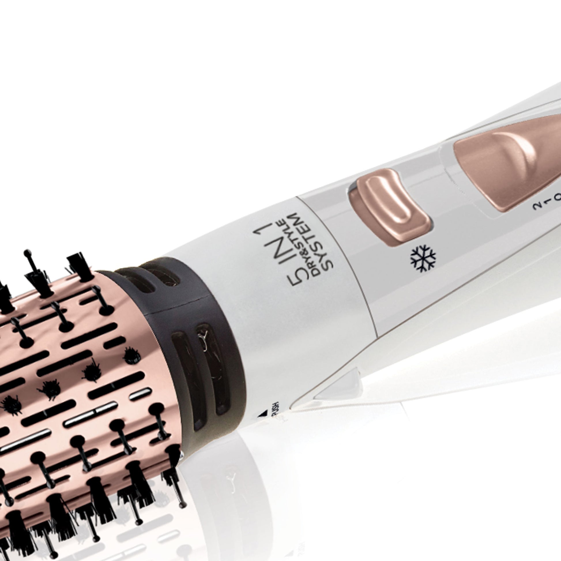 Bellissima Heissluftbürste GH18 1100 – Multistyler – 1000 W, bis 230 °C, 2 Stufen – Roségold