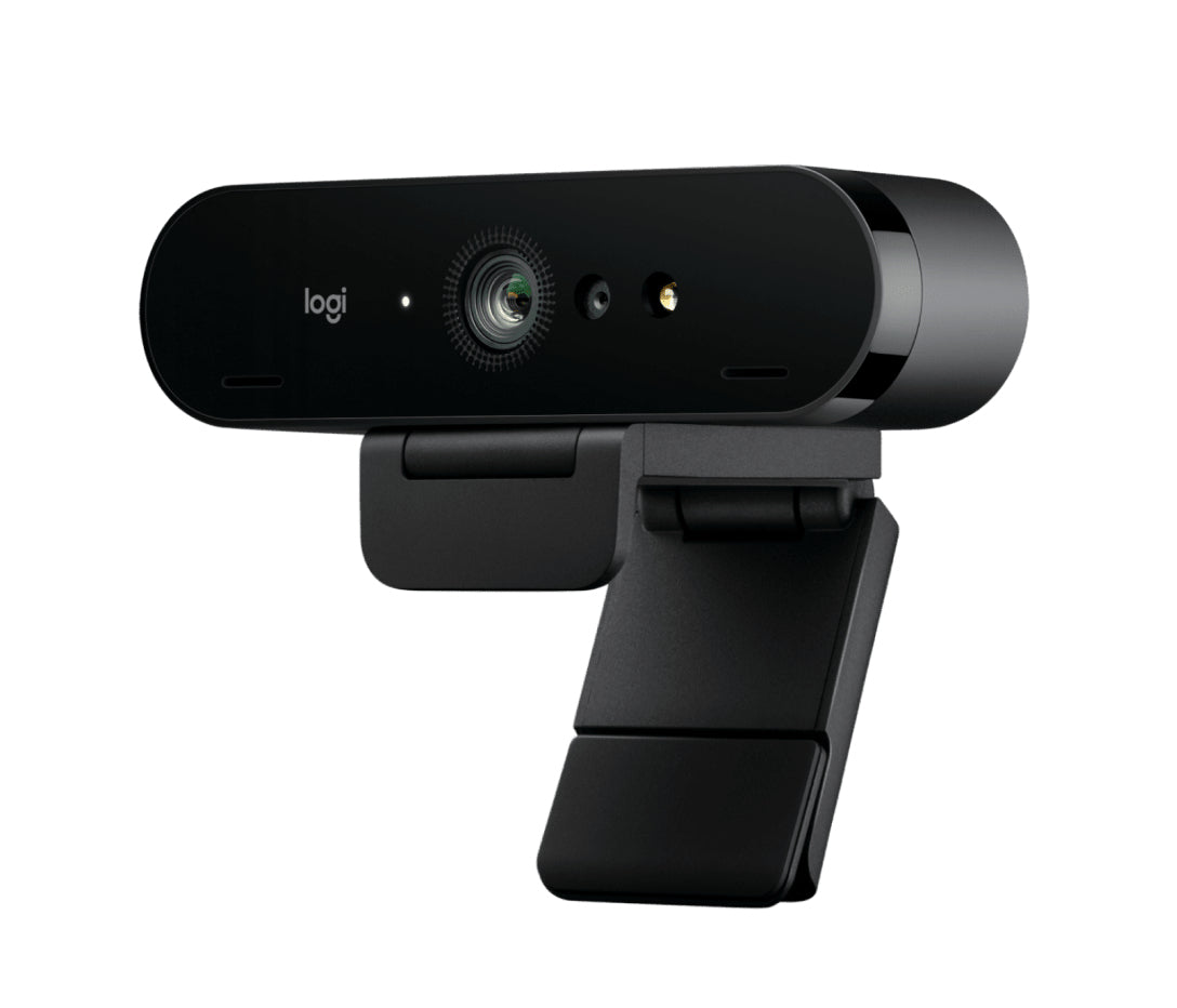 Logitech Brio – Webcam für Zoom/Teams/Google Meet – 4K, bis 90 fps, USB-C, Autofokus, 5× digitaler Zoom