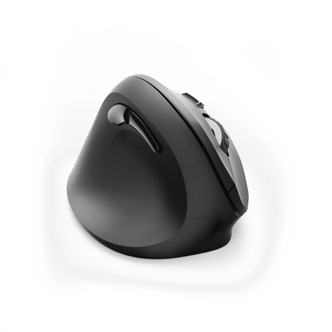 Hama EMW-500L Ergonomische Maus – kabellos, USB-A, 6 Tasten, für Linkshänder, vertikal, schwarz