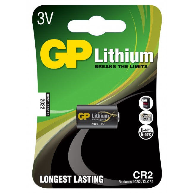 GP Batteries CR2 Akku, Lithium, 3 V – 1 Stk.