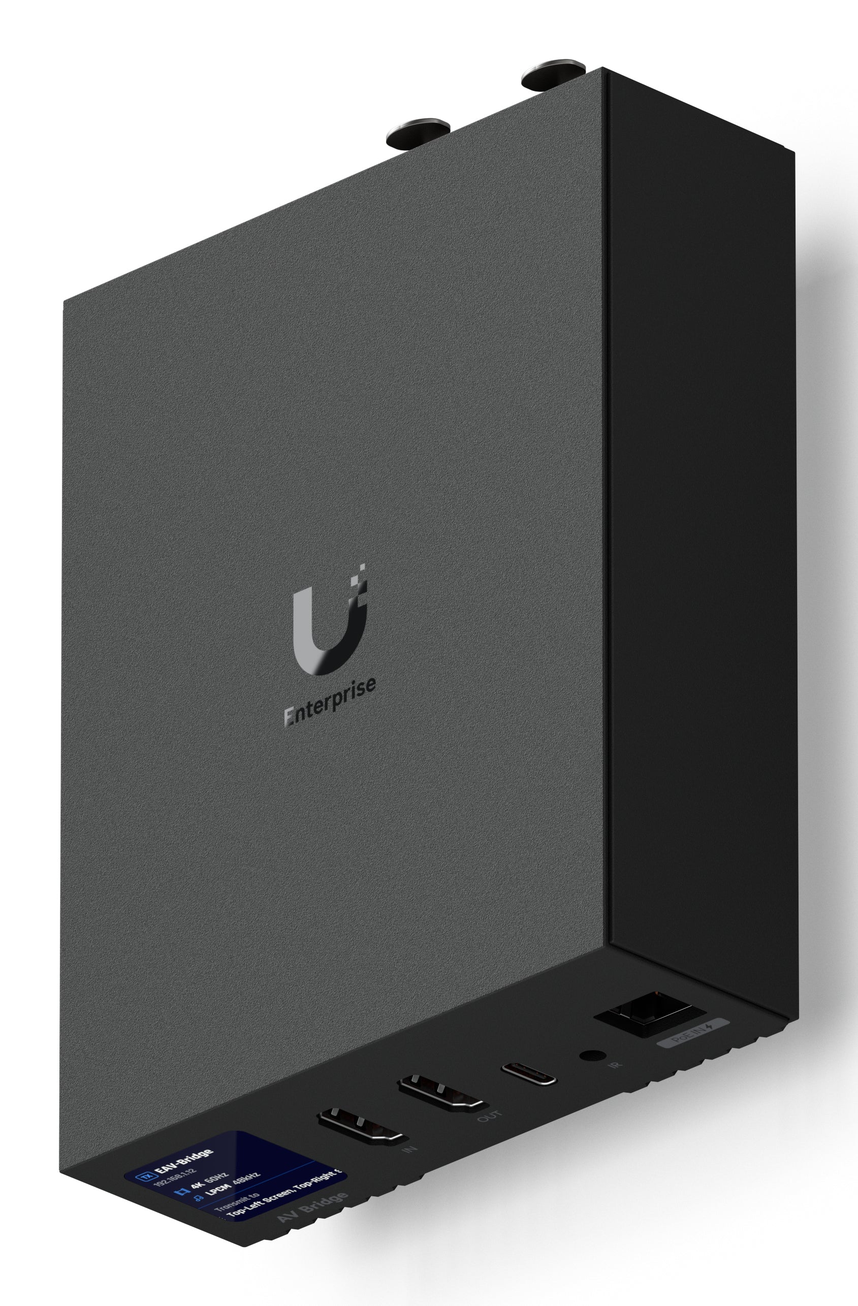 Ubiquiti PoE+ betriebener AV-over-IP – HDMI-over-IP Encoder, 4K60, PoE