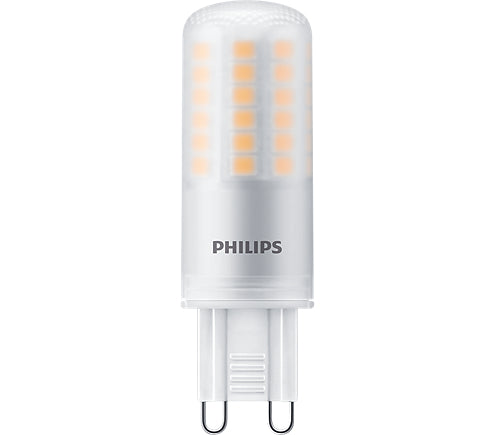 Philips CorePro LED-Leuchtmittel Kapsel G9 – 4,8 W, 570 lm, 2700 K Warmweiss, 150°, für Hochvolt