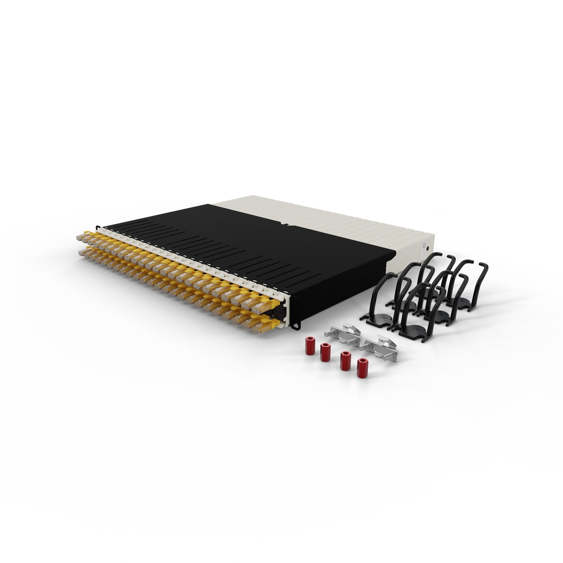 Patchbox Netzwerkkabel – Gelb, UTP
