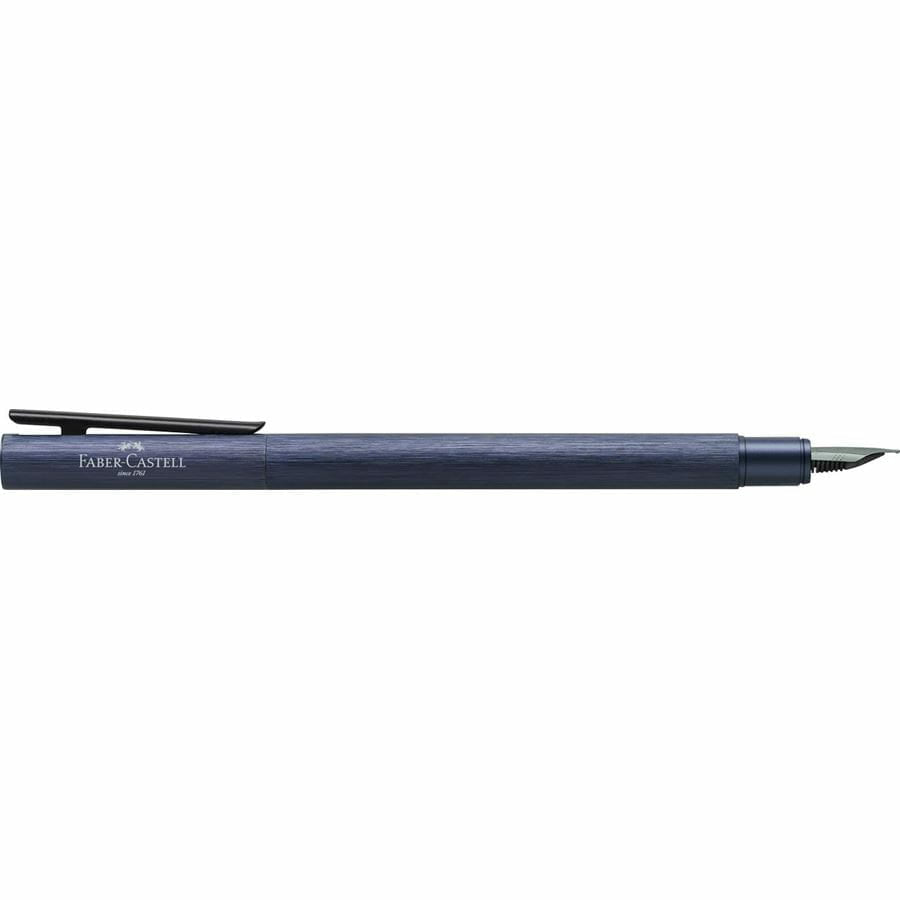 Faber-Castell Neo Slim – Füllfederhalter – M – Blau – Aluminium