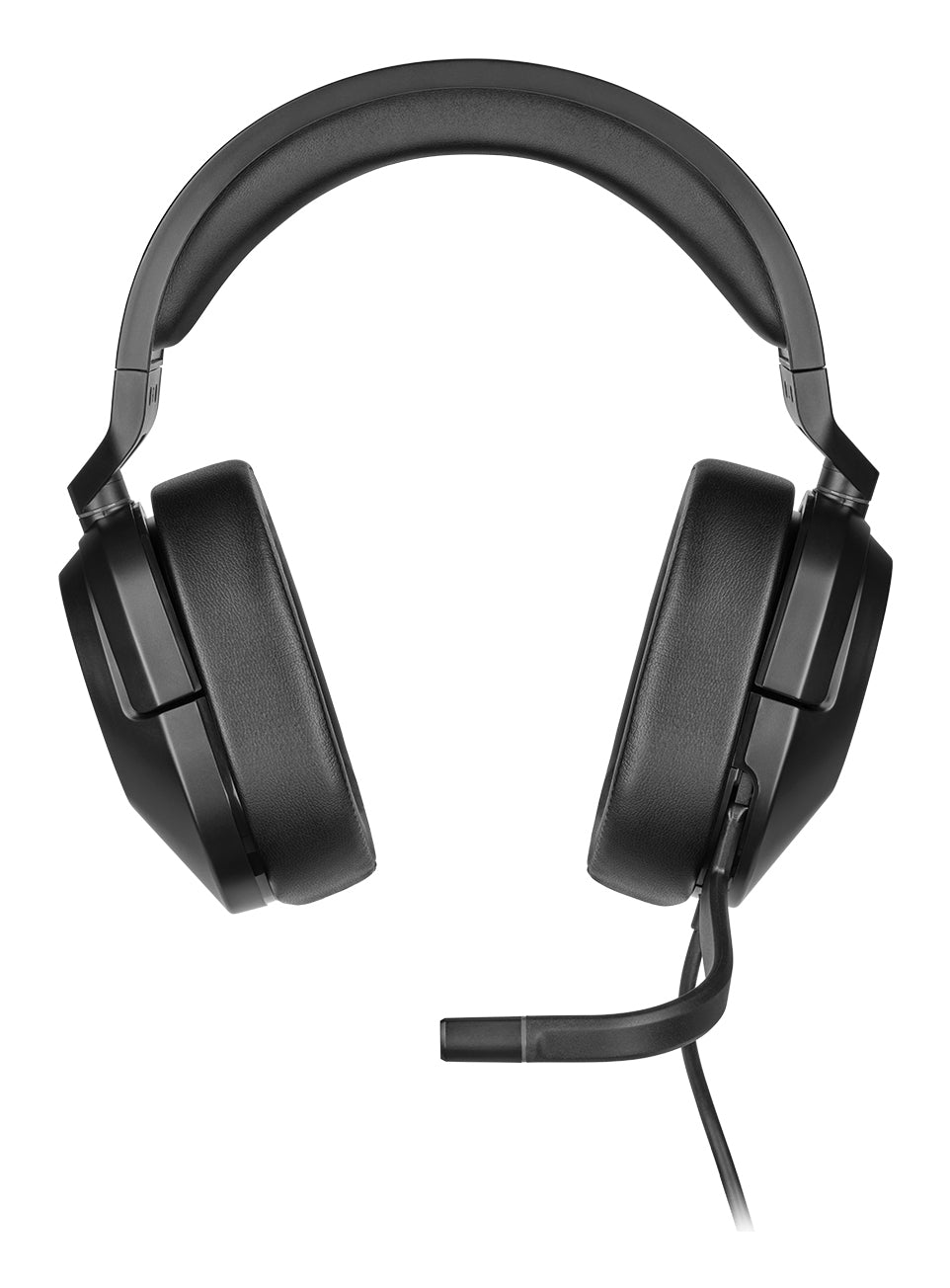 Corsair HS55 Stereo Carbon – On-Ear Gaming-Headset – 3,5 mm Klinke, abnehmbares Mikrofon – Karbon