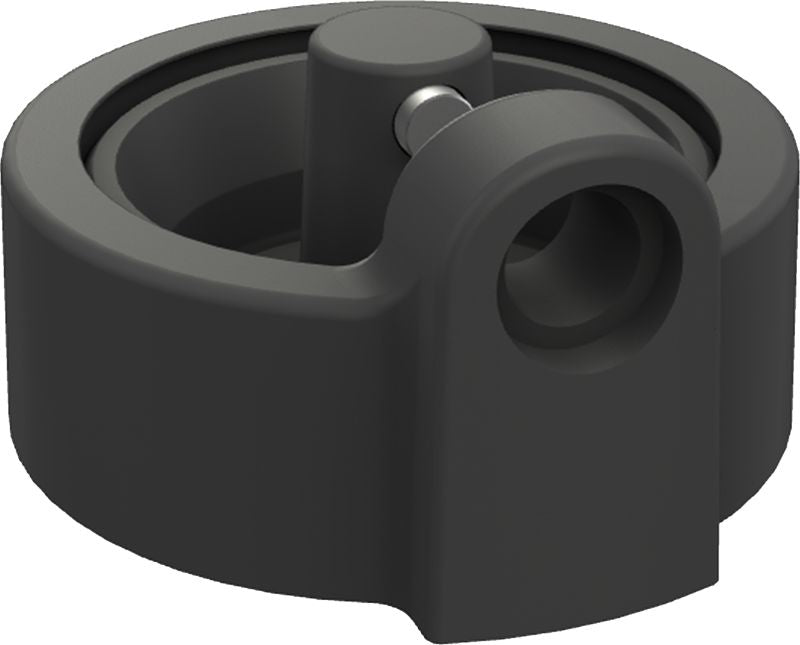 OUTDOORCHEF Silikonsockel – 8 × 7,4 × 4,2 cm, Schwarz – für Smoke