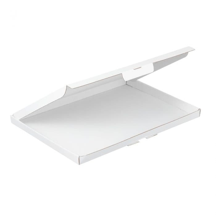 Brieger Versandkarton – 220 × 155 × 16 mm, weiss, Briefposttarif