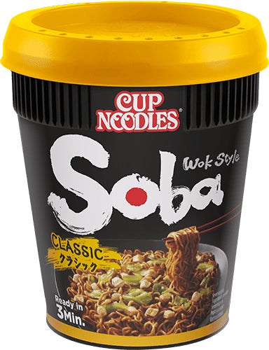 Nissin Soba Instantnudeln Classic Becher – 90 g