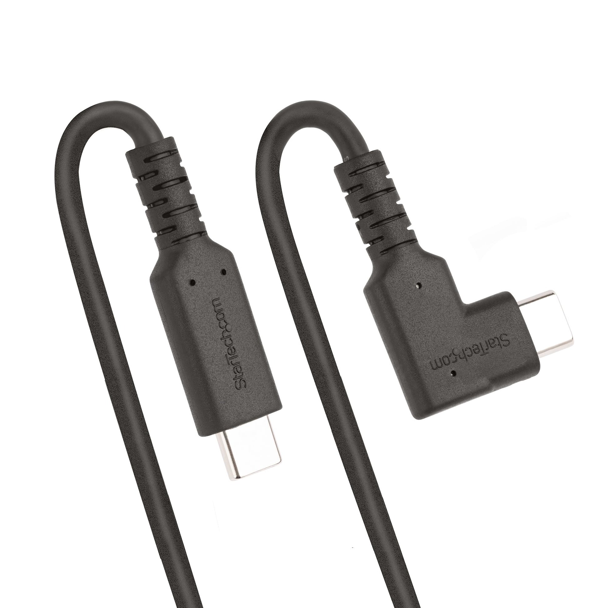 StarTech.com USB-C auf USB-C Kabel – USB 3.2 Gen 2 (10 Gbit/s) – 0,5 m – PD 100 W – 4K/60 – Schwarz