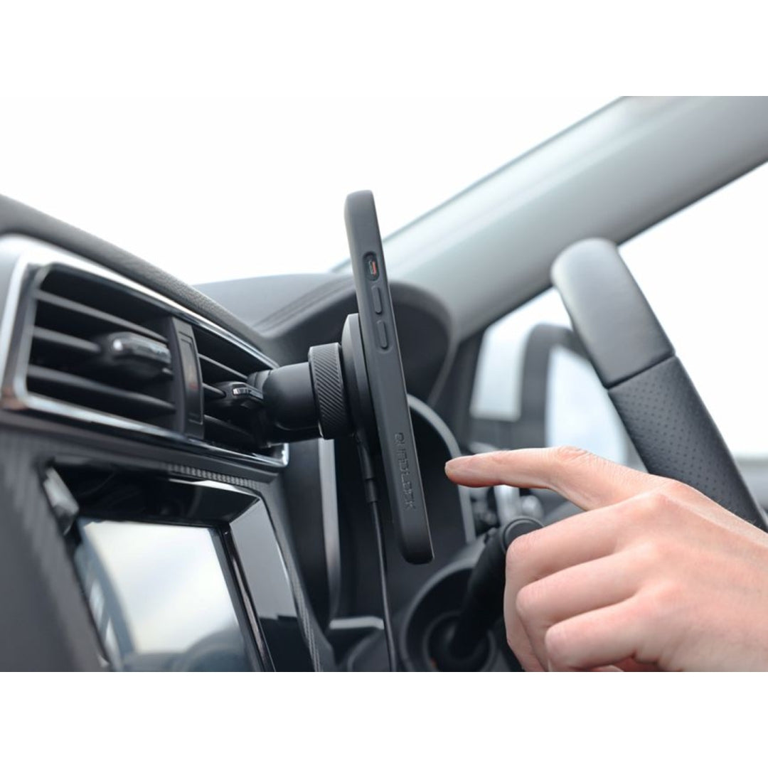 Quad Lock Car Mount VNT – Auto-Halterung – Lüftungsschlitz, drehbar – Schwarz