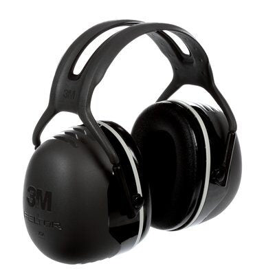 3M Peltor Kapselgehörschutz X5A – SNR 37 dB, Kopfbügel, Schwarz