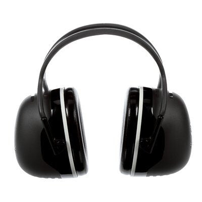 3M Peltor Kapselgehörschutz X5A – SNR 37 dB, Kopfbügel, Schwarz