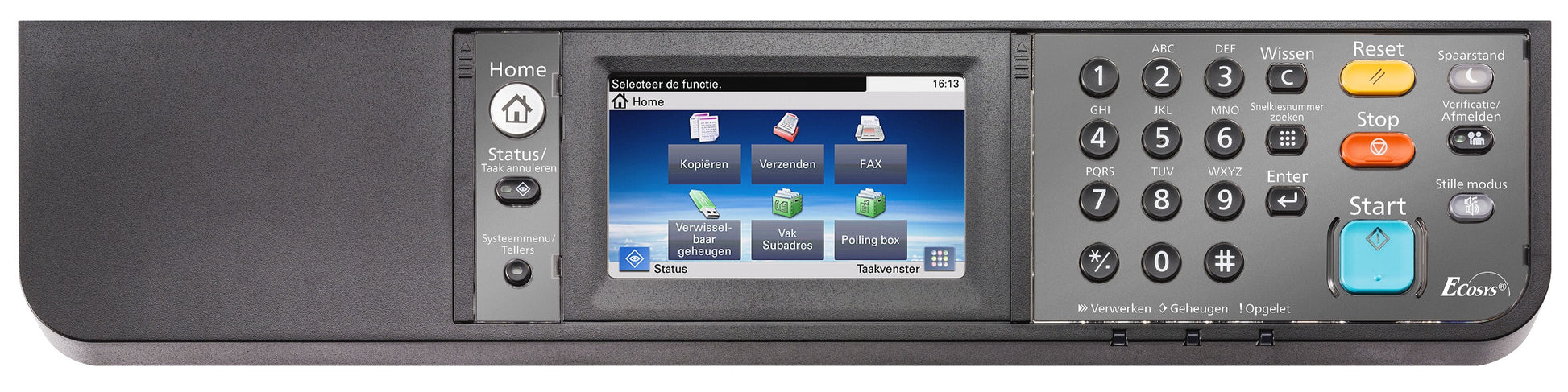 Kyocera ECOSYS M5526Cdn – Farbiges Laser-MFP A4, 4-in-1 – USB/LAN – Duplex, Duplex-ADF – 26 Seiten/Min S/W