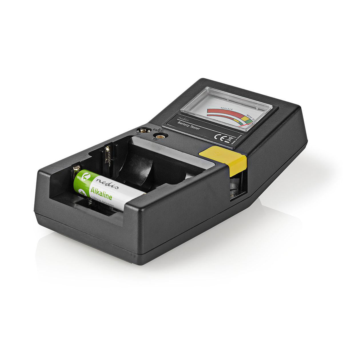 Nedis Batterietester – für AA/AAA/C/D/9 V/Knopfzellen