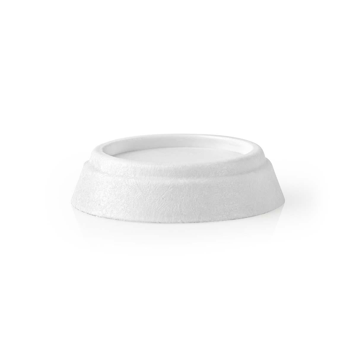 Nedis Elastikpuffer rund Ø 60 × 15 mm, weiss, für Waschmaschinen, Geschirrspüler, Trockner, 4 Stk.