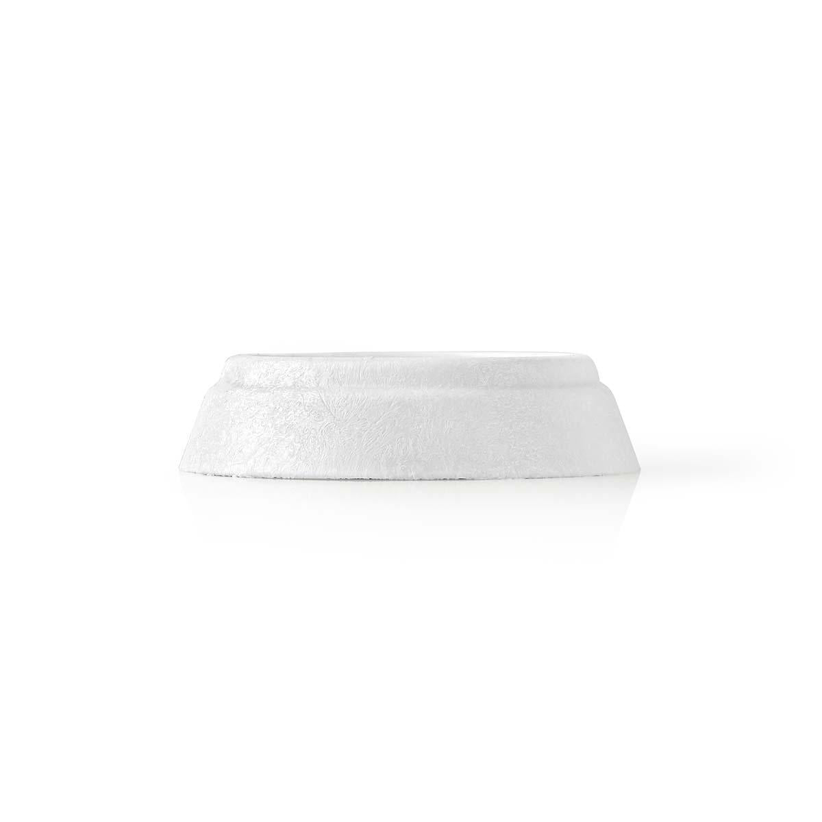 Nedis Elastikpuffer rund Ø 60 × 15 mm, weiss, für Waschmaschinen, Geschirrspüler, Trockner, 4 Stk.