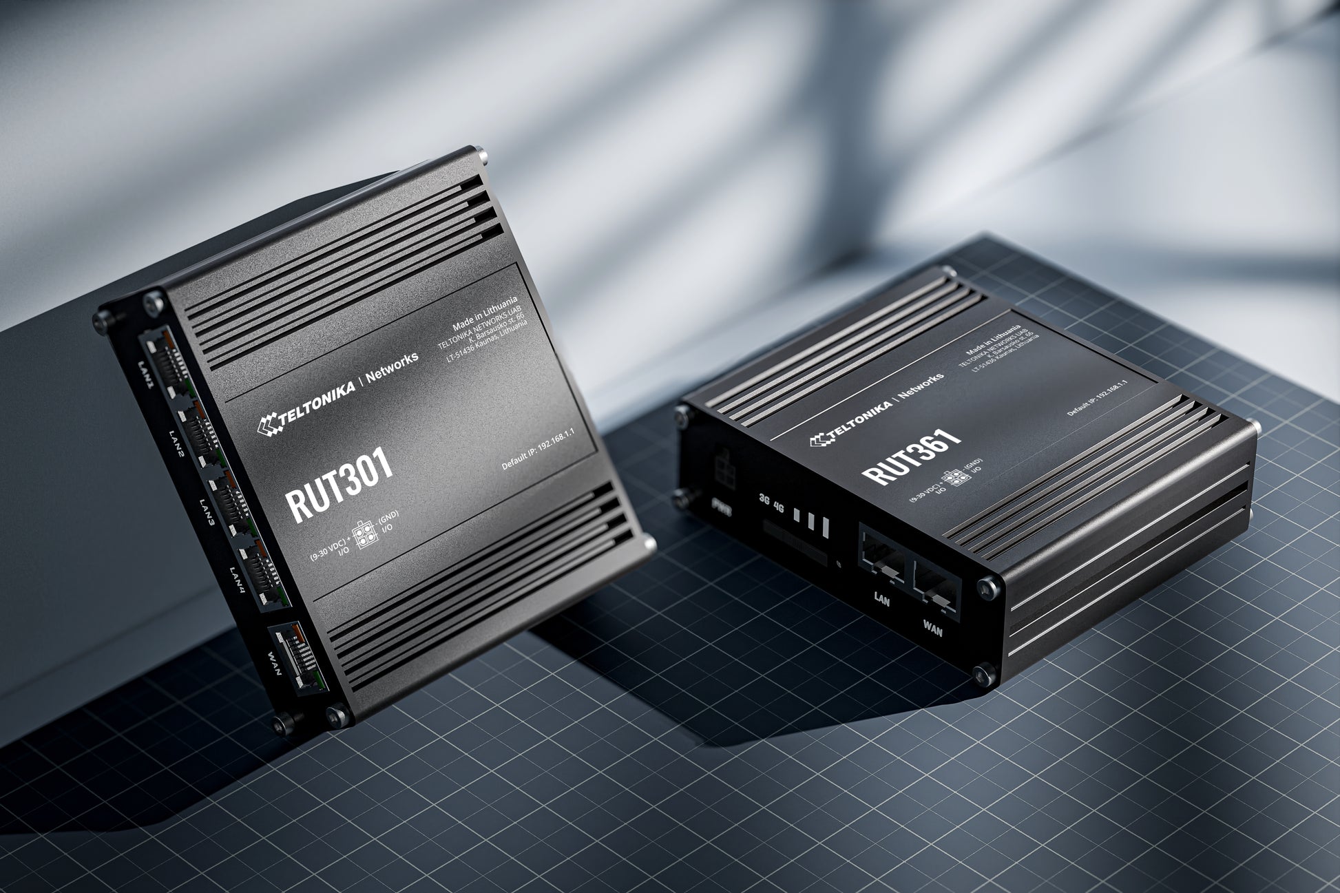 Teltonika RUT301 VPN-Router – Ethernet-WAN, 5× 10/100 Mbit/s, 1× USB 2.0