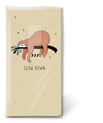 Paper + Design Taschentücher Slow Down – 4-lagig, 220 × 210 mm – 10 Taschentücher – FSC