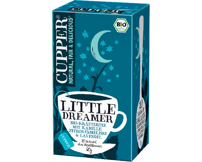 Cupper Tee Cupper – Kräutertee Lavendel – Teebeutel 20 Beutel – Bio