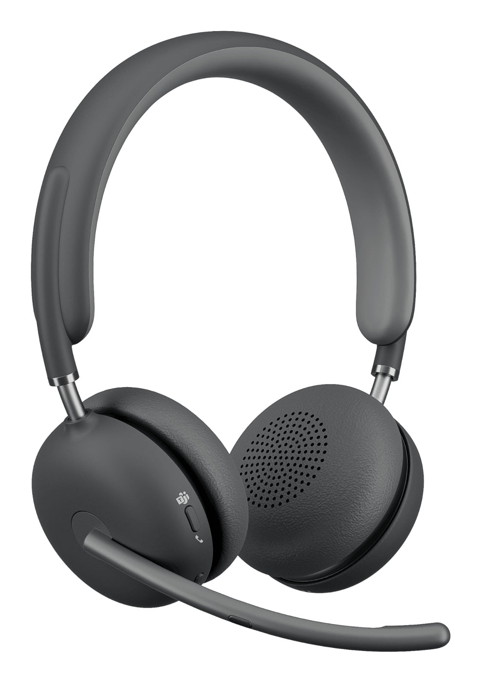 Logitech Zone Wireless 2 – Duo Headset – Bluetooth, ANC – Graphit – für Microsoft Teams
