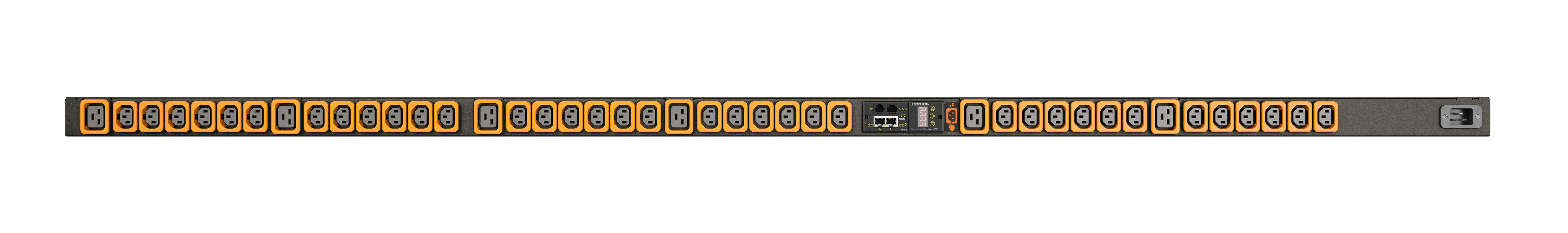 Vertiv UI30011L PDU überwacht 3600 W – 42 AC-Ausgänge (C13/C19), Eingang IEC C20 – 0U senkrecht – schwarz