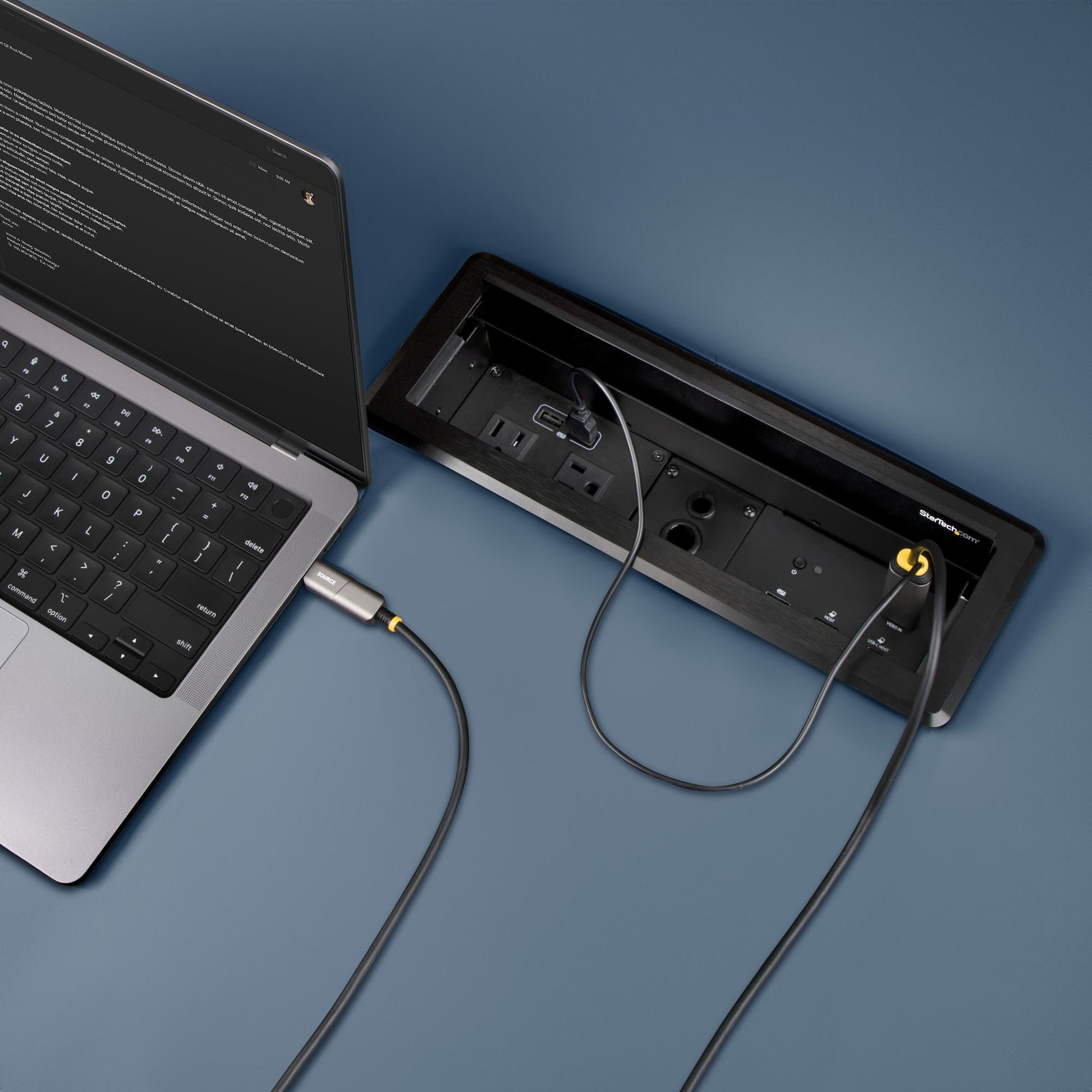 StarTech.com USB-C auf HDMI Kabel HDMI 2.1 4K 60 Hz – 15,2 m – AOC, HDR