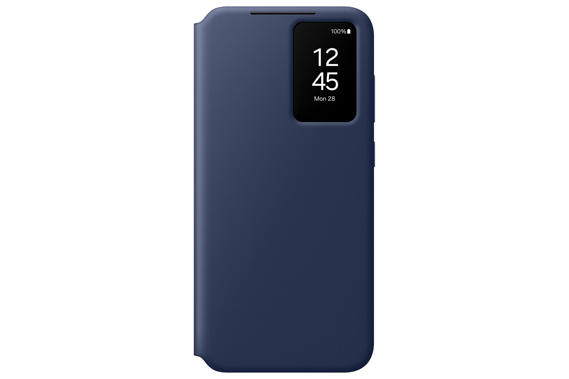 Samsung Smart View Wallet – Wallethülle – für Samsung Galaxy S24 FE, Recycling-Kunststoff, Dunkelblau