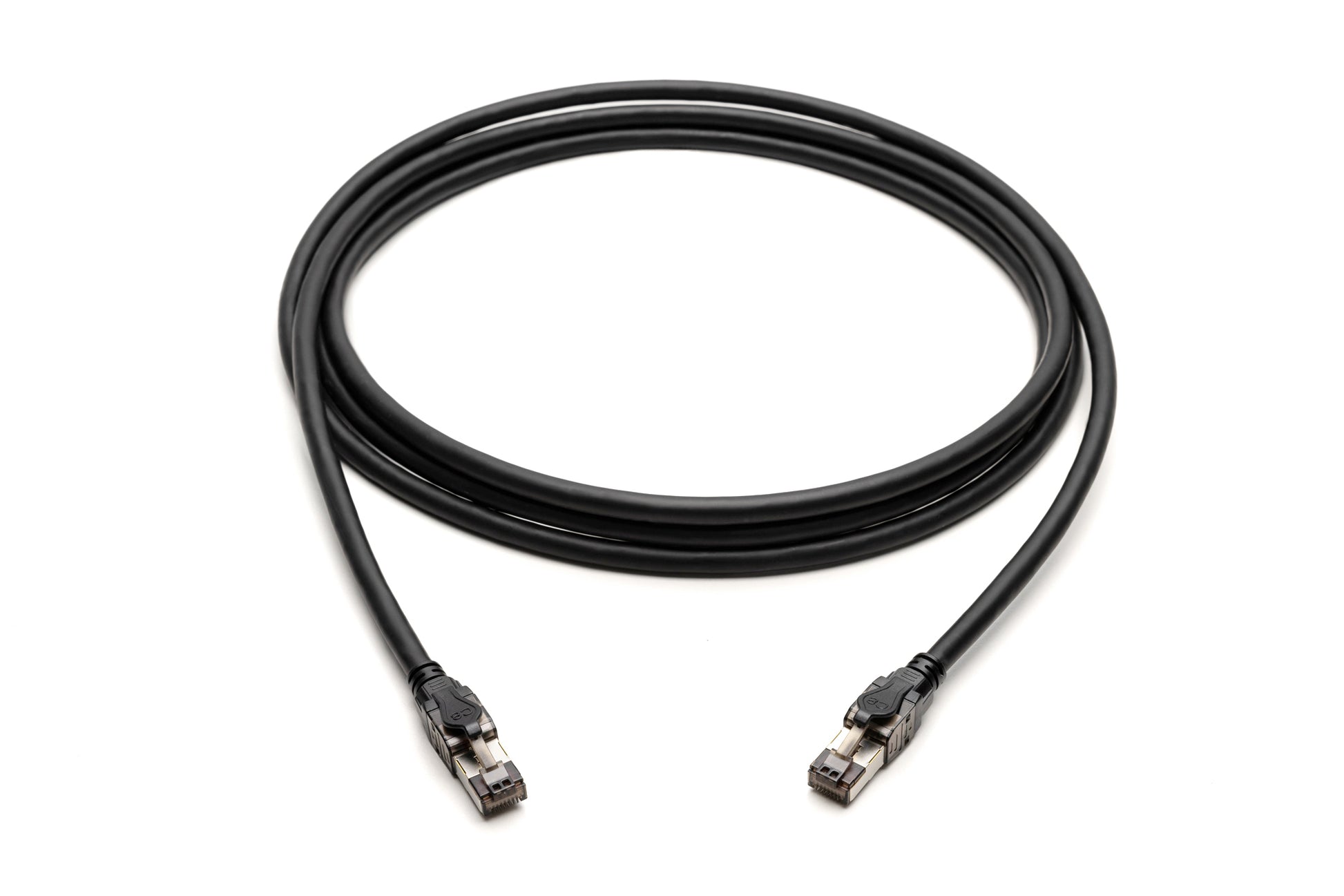 Digitus CAT 8.1 Patchkabel – 2 m, schwarz, geschirmt, LSZH