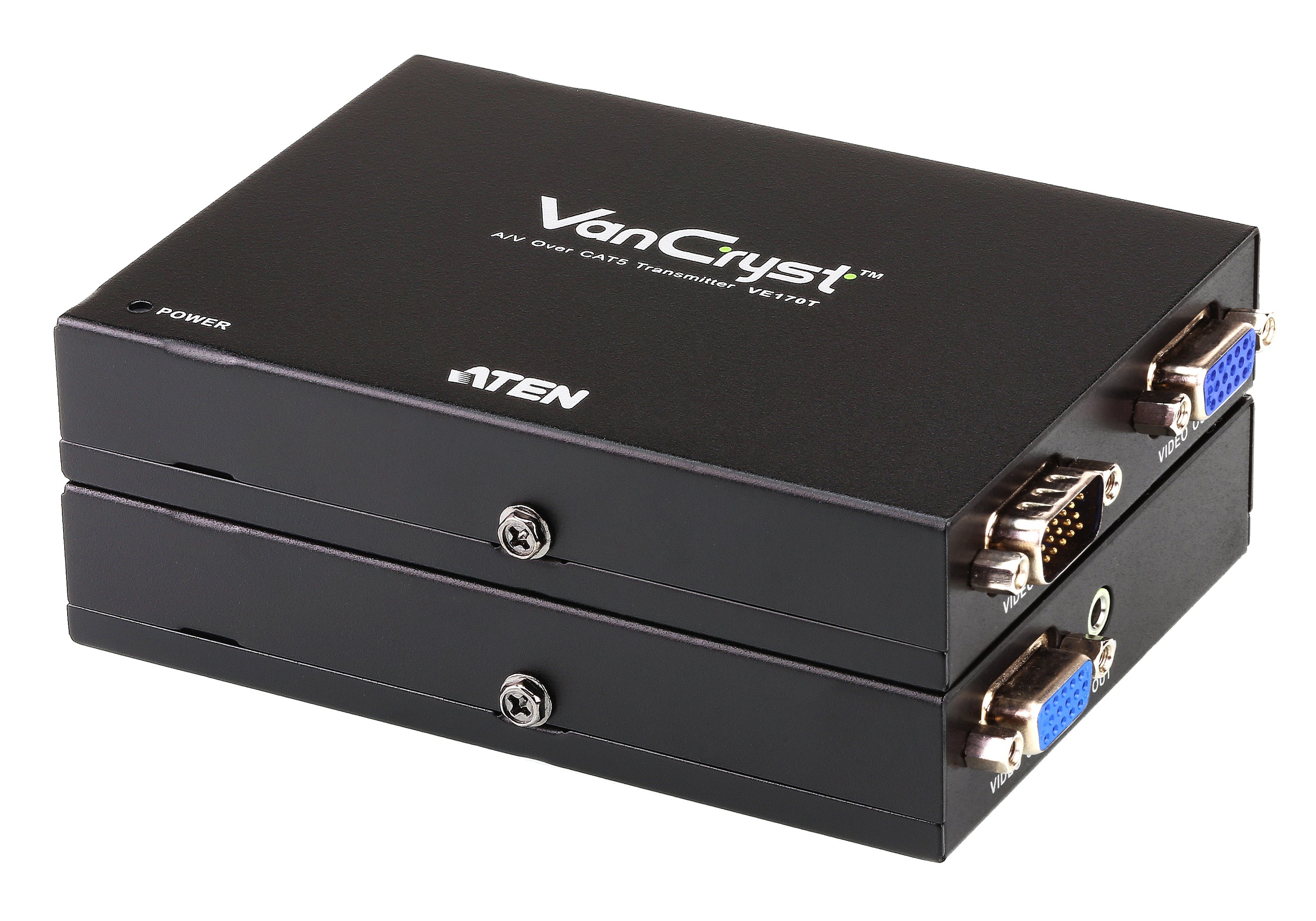 ATEN VGA Verlängerung – 1920×1200 60 Hz – 300 m – für A/V Over Cat 5 Grafiksplitter von ATEN