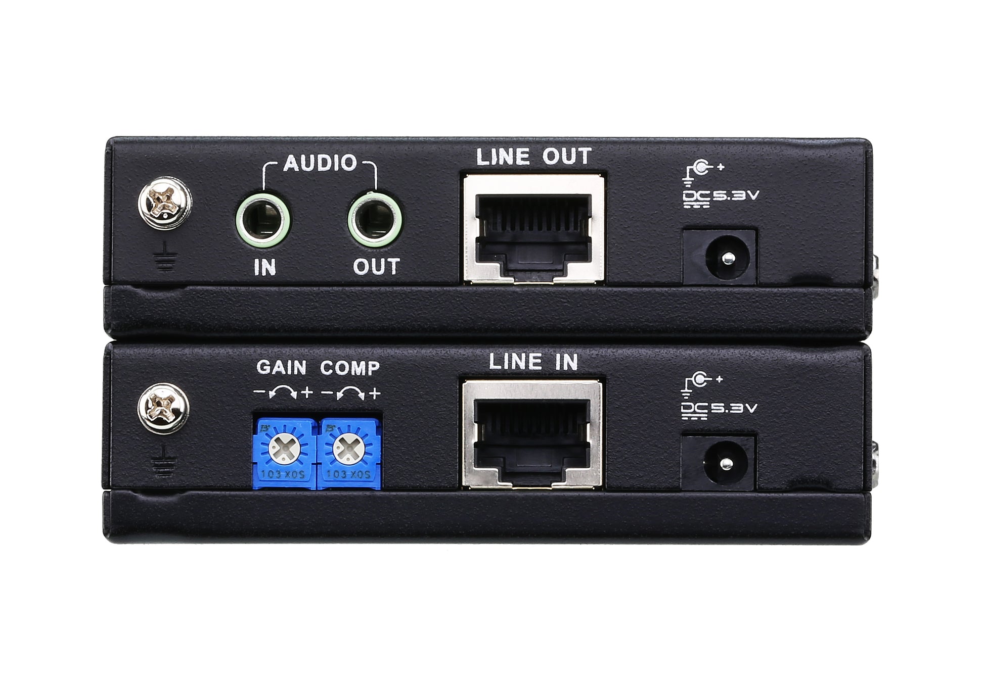 ATEN VE170 – VGA Extender-Set, über Cat5e, 1920×1200@60 Hz, 300 m, Signalkompensation