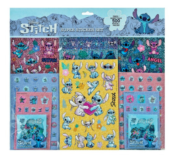 Undercover Sticker, Lilo & Stitch, mehrfarbig
