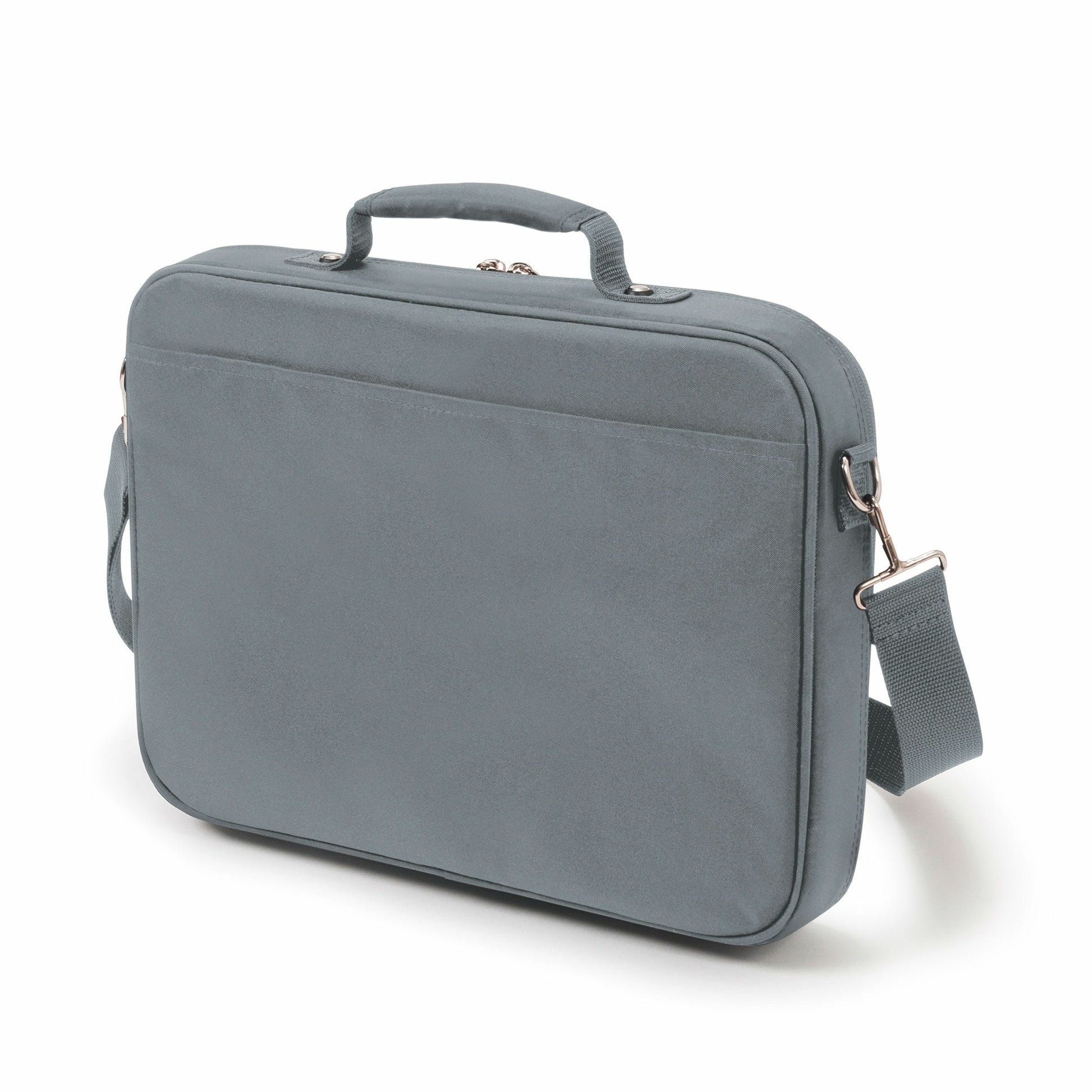 DICOTA Notebook-Tasche bis 17,3" – mit Fronttasche, Tragegriff – Grau