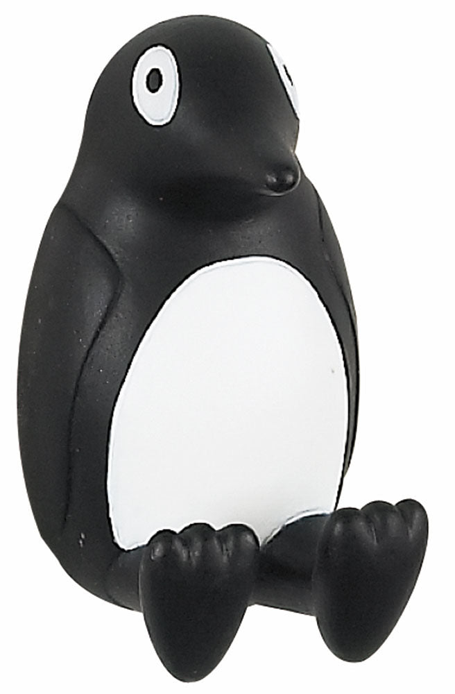 Spirella Haken – Polyresin, 1 kg, Klebestreifen, 6,5×4 cm, Schwarz/Weiss