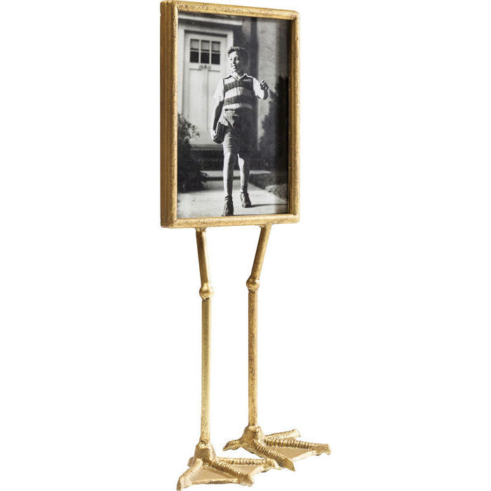KARE Design Bilderrahmen – für 13 × 18 cm – Glas & MDF & Metall, Gold