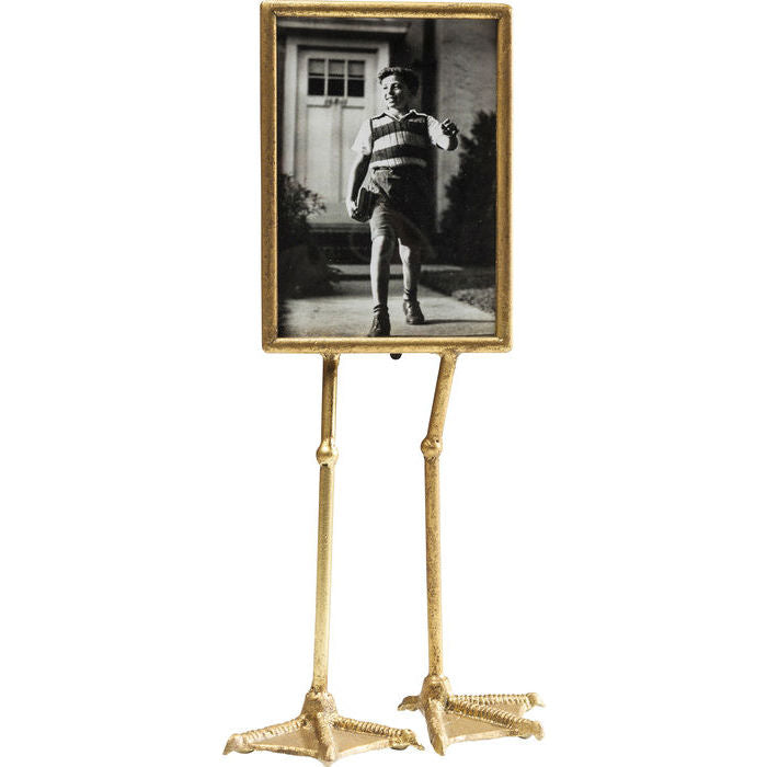 KARE Design Bilderrahmen – für 13 × 18 cm – Glas & MDF & Metall, Gold