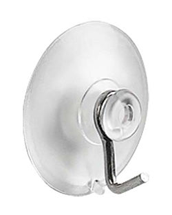 Spirella Klebehaken – PVC, Edelstahl, 1 kg, Saugnapf, 3er-Set