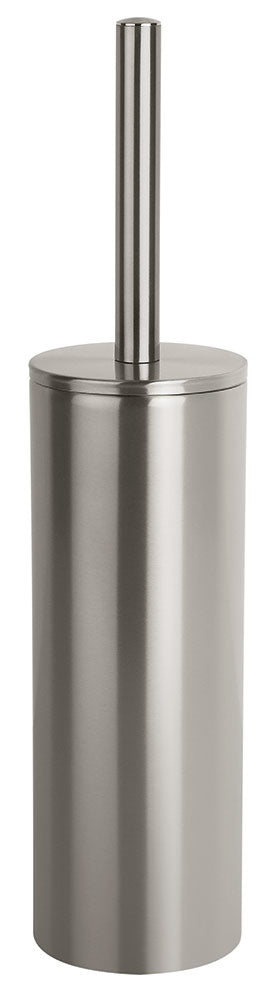 Spirella Nyo – WC-Bürstenset – Edelstahl gebürstet, H 40 cm, Ø 9,5 cm