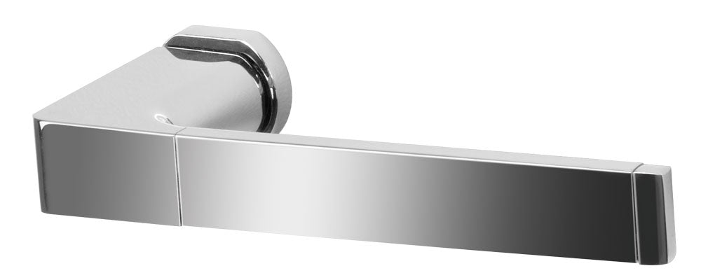 Spirella Milo – Toilettenpapierhalter – Edelstahl Chrom, Wandmontiert, 17,5 × 6,5 cm