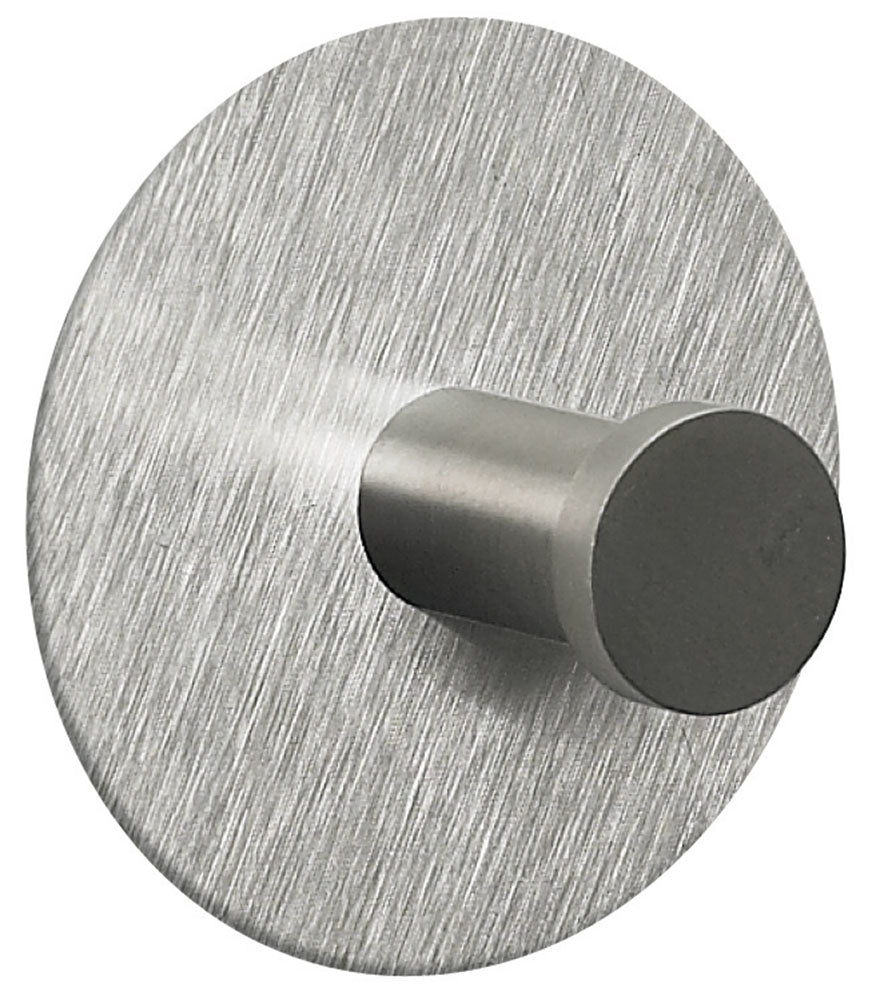 Spirella Haken – Edelstahl – Silber – 2 kg – Ø 90 × H 40 mm