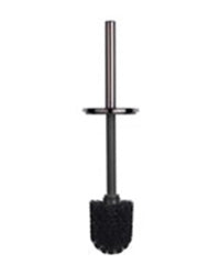 Spirella NYO-STEEL – Ersatzbürstenkopf – Metall, Schwarz, Ø 7,2 cm