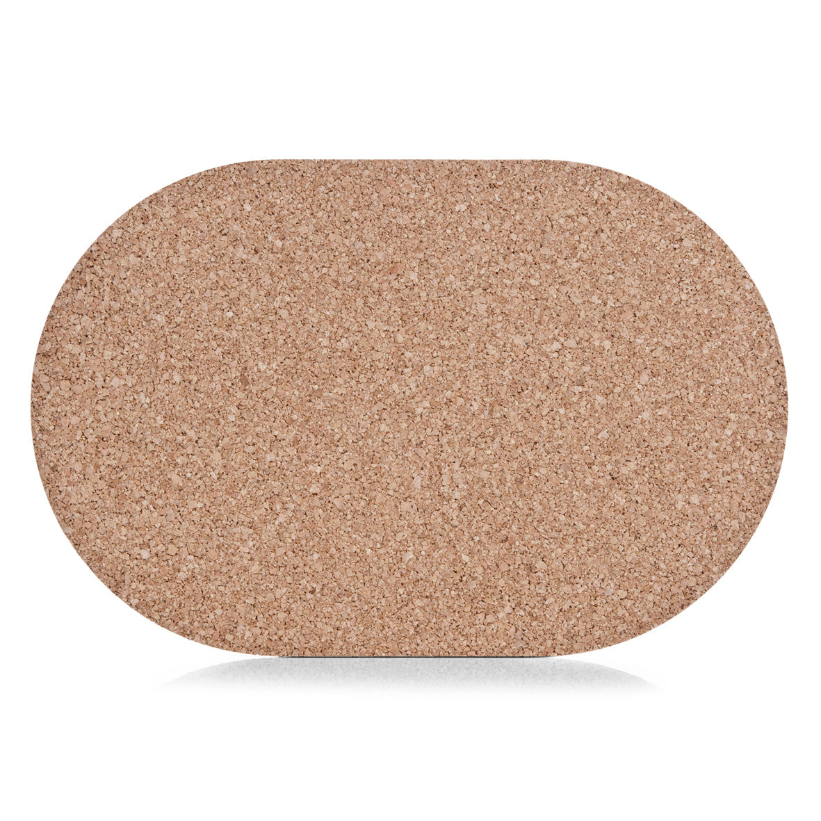 Zeller Present Tischset – oval, Kork, braun, 44 × 29 cm – 4er-Set