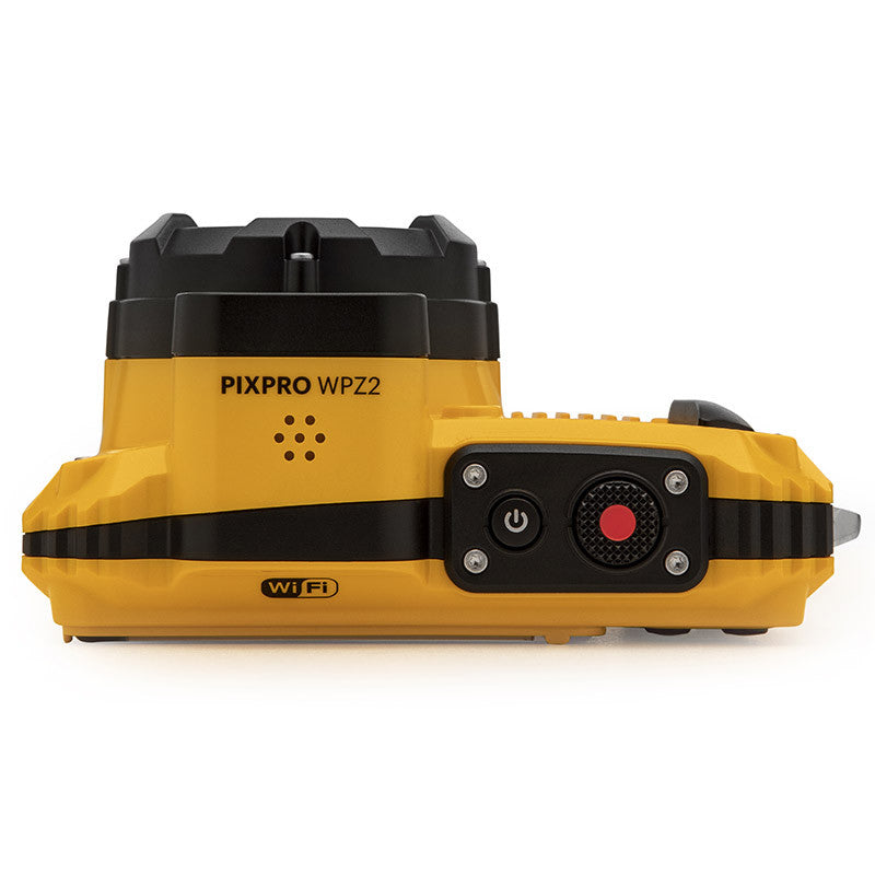 Kodak WPZ2 – Outdoor-Kompaktkamera, 16,3 MP 1/2,3", 1080p, 4× opt. Zoom, Gelb