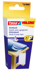 Tesa Montageband Universal – 20 mm × 1 m, weiss