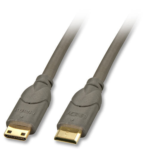Lindy HDMI-Kabel, Mini HDMI, Anthrazit