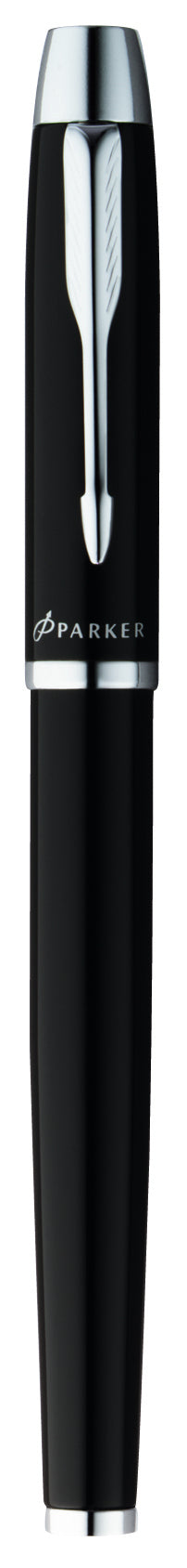 Parker IM Black C.C. Schreibgeräte-Set – Kugelschreiber + Füllfederhalter – M – Blau
