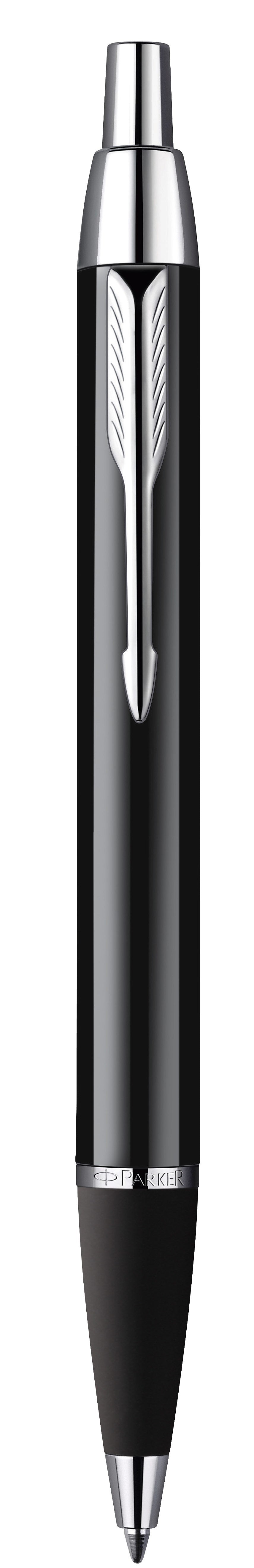 Parker IM Black C.C. Schreibgeräte-Set – Kugelschreiber + Füllfederhalter – M – Blau