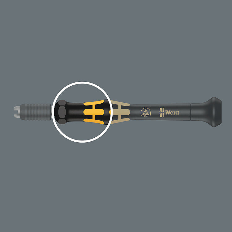Wera Kraftform Kompakt Micro – Präzisions-Schraubenzieher-Set PH/SL/TX, 11-teilig, ESD, Box