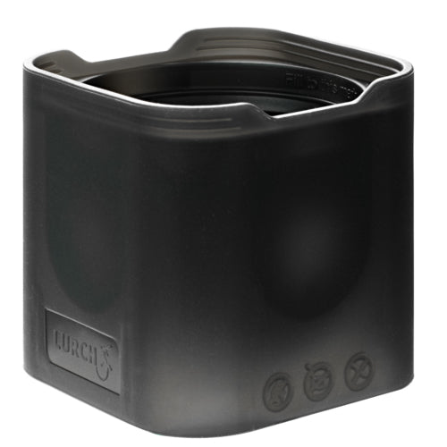 Lurch Eiswürfelform – Ø 6,4 cm, Silikon, Schwarz, 2 Stk.