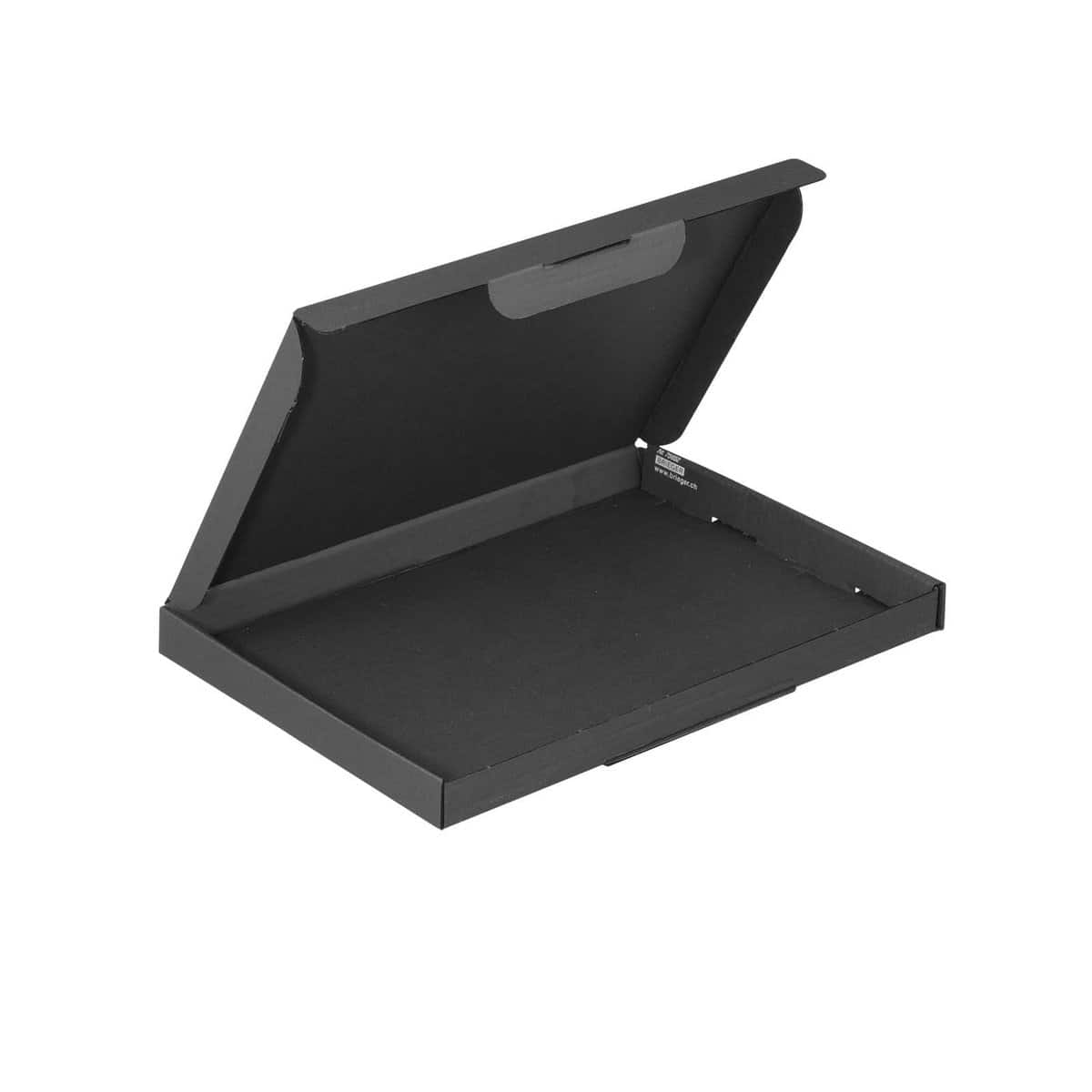 Brieger Faltbox – 220 × 155 × 16 mm, 1,5 mm, weiss – 1 Stk.